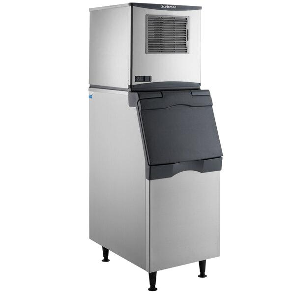 Scotsman NS0422A-1 Prodigy Plus Series 22" Air Cooled Nugget Ice Machine with Bin