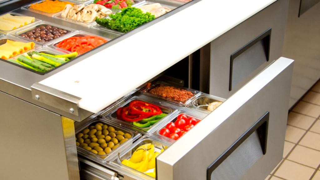 Empire Cooler Affordable Refrigerated PrepTables Fullservice